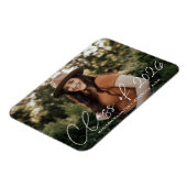 Magnet Flexible Classe moderne de 2026 Diplômé(e) écriture blanche (Côté Gauche)