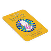 Magnet Flexible Classe TLHS de 1969 Bunny Girl 50e Réunion (Côté Droit)