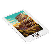 Magnet Flexible Classic Rome Italie Colisée Historique (Côté Droit)