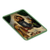Magnet Flexible Classique de Raphael "Vierge Sixtine" (vers 1513) (Côté Droit)