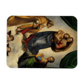 Magnet Flexible Classique de Raphael "Vierge Sixtine" (vers 1513) (Horizontal)