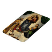 Magnet Flexible Classique de Raphael "Vierge Sixtine" (vers 1513) (Côté Gauche)