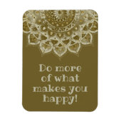 Magnet Flexible Classique Mandala Inde Style 4 (Vertical)