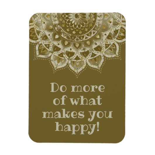 Magnet Flexible Classique Mandala Inde Style 4 (Vertical)