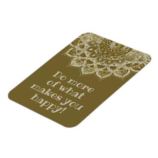 Magnet Flexible Classique Mandala Inde Style 4 (Côté Gauche)