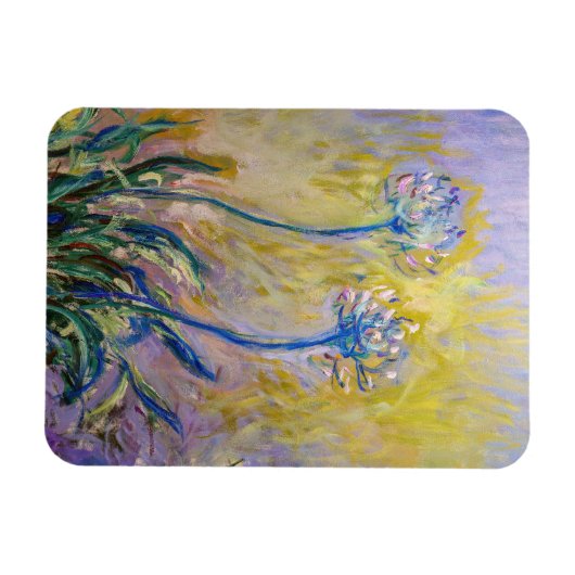 Magnet Flexible Claude Monet - Agapanthus (Horizontal)