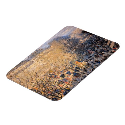 Magnet Flexible Claude Monet - Boulevard des Capucines à Paris (Côté Gauche)