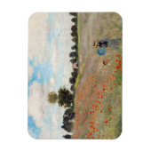 Magnet Flexible Claude Monet - Champ de coquelicots (Vertical)