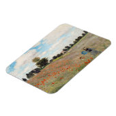 Magnet Flexible Claude Monet - Champ de coquelicots (Côté Gauche)