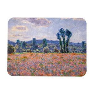 Magnet Flexible Claude Monet - Champ de coquelicots 1890 (Giverny)