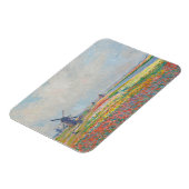 Magnet Flexible Claude Monet - Champs de tulipe près de La Haye (Côté Gauche)