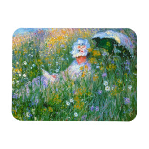 Magnet Flexible Claude Monet "Dans le pré"