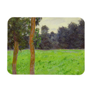 Magnet Flexible Claude Monet   Deux Arbres dans la Prairie
