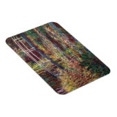 Magnet Flexible Claude Monet - Eau Lily étang, Harmonie rose (Côté Droit)