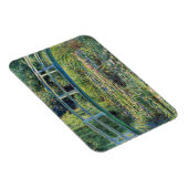 Magnet Flexible Claude Monet - Etang Lily et Pont Japonais (Côté Droit)
