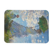 Magnet Flexible Claude Monet | Femme avec un parasol (Horizontal)