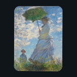 Magnet Flexible Claude Monet | Femme avec un parasol<br><div class="desc">Femme avec un parasol - Madame Monet et son fils,  1875 (huile sur toile)| par Claude Monet | Lieu de l'art : National Gallery of Art Washington DC| Artiste français | Numéro de collection d'images : XOS741899</div>