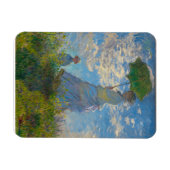 Magnet Flexible Claude Monet Femme avec un parasol (Horizontal)