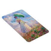 Magnet Flexible Claude Monet - Femme avec un parasol face à droite (Côté Droit)