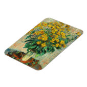 Magnet Flexible Claude Monet - Fleurs d'artichauts de Jérusalem (Côté Gauche)
