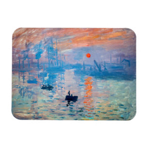 Magnet Flexible Claude Monet - Impression, lever de soleil