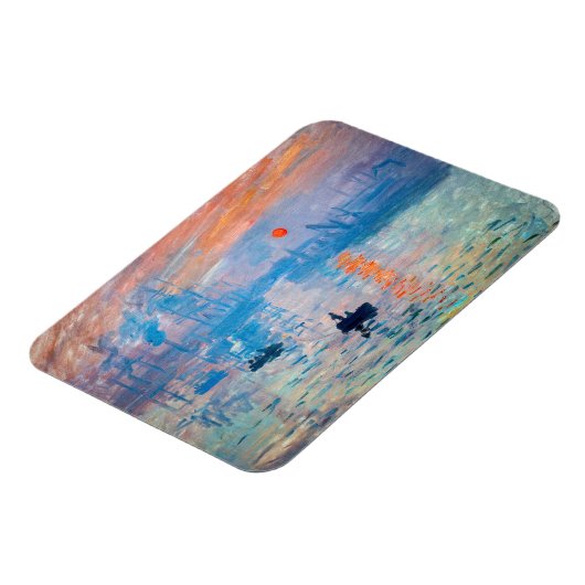 Magnet Flexible Claude Monet - Impression, lever de soleil (Côté Gauche)