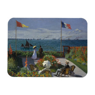 Magnet Flexible Claude Monet - Jardin de Sainte-Adresse