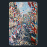 Magnet Flexible Claude Monet - La Rue Montorgueil - Paris<br><div class="desc">La rue Montorgueil à Paris fete du 30 juin 1878. Par Claude Monet en 1878.</div>