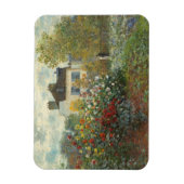 Magnet Flexible Claude Monet | Le jardin de l'artiste à Argenteuil (Vertical)