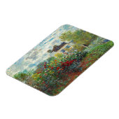 Magnet Flexible Claude Monet - Le Jardin de l'Artiste à Argenteuil (Côté Gauche)