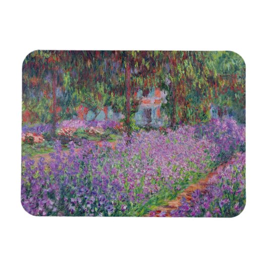 Magnet Flexible Claude Monet | Le jardin de l'artiste à Giverny (Horizontal)