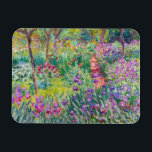 Magnet Flexible Claude Monet - Le jardin d'Iris à Giverny<br><div class="desc">Jardin d'Iris à Giverny / Jardin d'Artiste à Giverny - Claude Monet,  1899-1900</div>