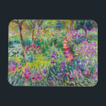 Magnet Flexible Claude Monet - Le jardin d'Iris à Giverny<br><div class="desc">Jardin d'Iris à Giverny / Jardin d'Artiste à Giverny - Claude Monet,  1899-1900</div>