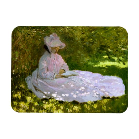 Magnet Flexible Claude Monet : Le lecteur (Horizontal)