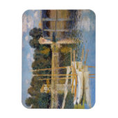 Magnet Flexible Claude Monet - Le pont Argenteuil (Vertical)