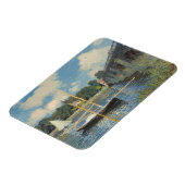 Magnet Flexible Claude Monet | Le pont d'Argenteuil (Côté Gauche)
