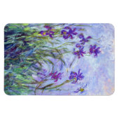 Magnet Flexible Claude Monet - Lilac Irises / Iris Mauves (Horizontal)