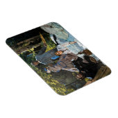 Magnet Flexible Claude Monet - Luncheon on the Grass, Right Panel (Côté Droit)