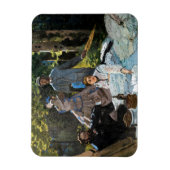 Magnet Flexible Claude Monet - Luncheon on the Grass, Right Panel (Vertical)