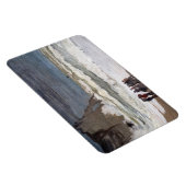 Magnet Flexible Claude Monet - Mer Noire à Etretat (Côté Droit)