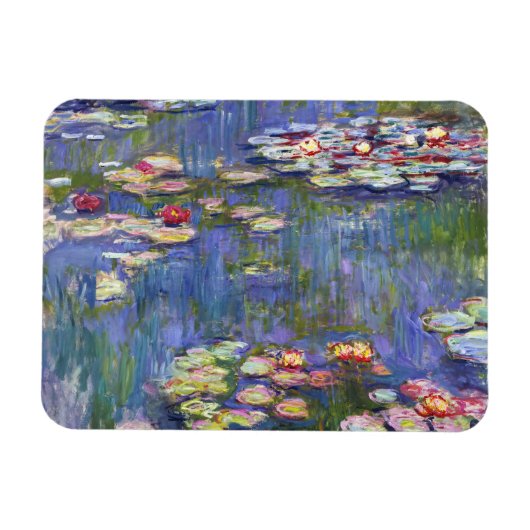 Magnet Flexible Claude Monet - Nymphéas / Nymphéas (Horizontal)