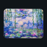 Magnet Flexible Claude Monet - Nymphéas / Nymphéas 1919<br><div class="desc">Nymphéas (W.1852) - Claude Monet,  Huile sur toile,  1916-1919</div>