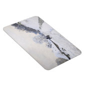 Magnet Flexible Claude Monet - Panier sur la route des neiges à Ho (Côté Droit)