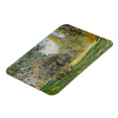 Magnet Flexible Claude Monet | Paysage : Le Parc Monceau (Côté Gauche)