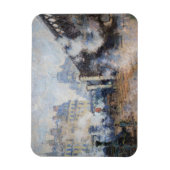 Magnet Flexible Claude Monet - Pont de l'Europe, Gare Saint-Lazare (Vertical)