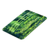 Magnet Flexible Claude Monet : Pont sur un étang de nappes phréati (Côté Gauche)
