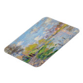 Magnet Flexible Claude Monet - Printemps de la Seine (Côté Gauche)