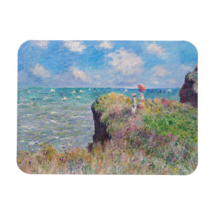 Magnet Flexible Claude Monet - Promenade Cliff à Pourville