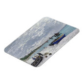 Magnet Flexible Claude Monet | The Beach at Sainte-adresse (Côté Gauche)