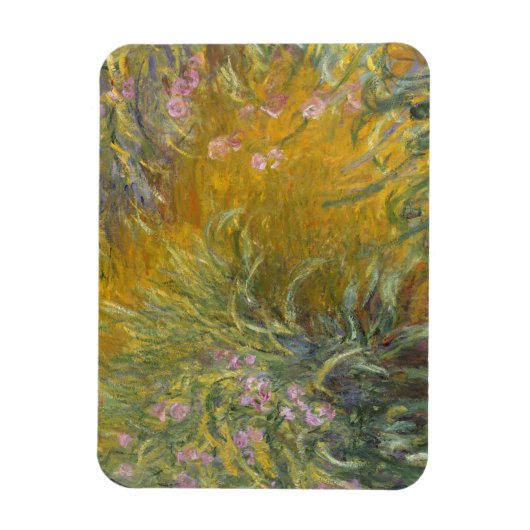 Magnet Flexible Claude Monet | The Path through the Irises (Vertical)